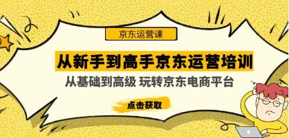 《从新手到高手京东运营培训》从基础到高级玩转京东电商平台